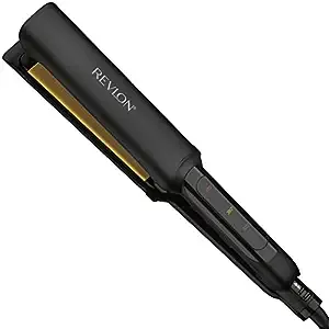 REVLON Smooth Brilliance Ceramic Extra Long Flat Iron, 1-1/2" inch