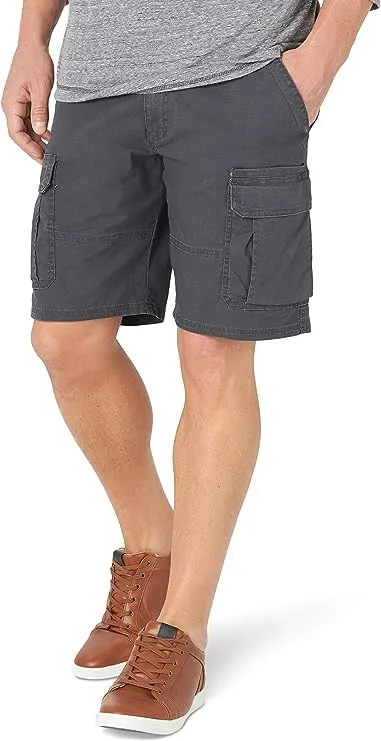 Wrangler Authentics Stretch Cargo Short Anthracite Size 50