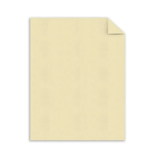 Southworth FSC Certified 55% Recycled 25% Cotton Linen Business Paper, 8 1/2in. x 11in., 24 Lb, Ivory, Box Of 500, 564C