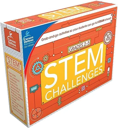 Carson Dellosa Stem Challenges Learning Cards