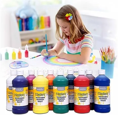 Washable Classic Tempera Paint Set