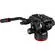 Manfrotto 504X Fluid Video Head with Flat Base, Lightweight and Compact Aluminium Video Head, New Fluid Technology, 4 Steps Counterbalance System, Videographer, Payload 26.4 lbs