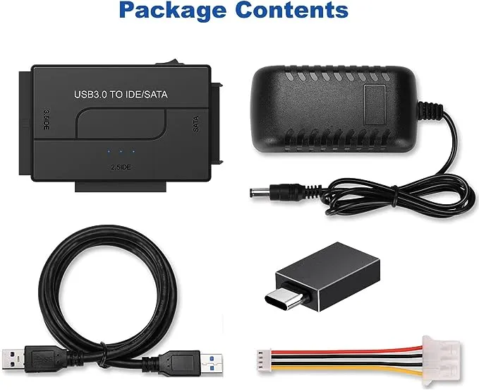 Convertidor adaptador usb 3.0 a sata ide, yinnceen adaptador de disco duro externo para disco duro u yinnceen