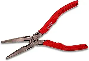 Vampliers Vt-001-7, Boss 7 inch Screw Extraction Pliers Multipurpose Pliers Wire Cutter, Best Pliers, Size: 7.16, Red