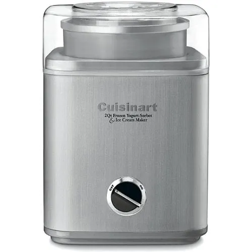 Cuisinart ICE30BCP1 Máquina para hacer helado sorbete y yogur congelado de Cuisinart