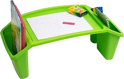 Mind Reader Sprout Collection Portable Desk with Side Pockets Set of 2 Blue