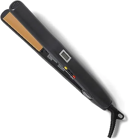 Generic Value Products Ceramic Titanium 1" Digital Flat Iron, Dual Voltage, Auto Shut Off, Lightweight, Smooth Glide, Adds Shine and Reduces FrizzGeneric Value Products Ceramic Titanium 1" Digital Flat Iron, Dual Voltage, Auto Shut Off, Lightweight, Smoo