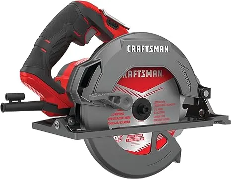 CRAFTSMAN Circular Saw, 7-1/4 inch, 15 Amp, Corded (CMES510)