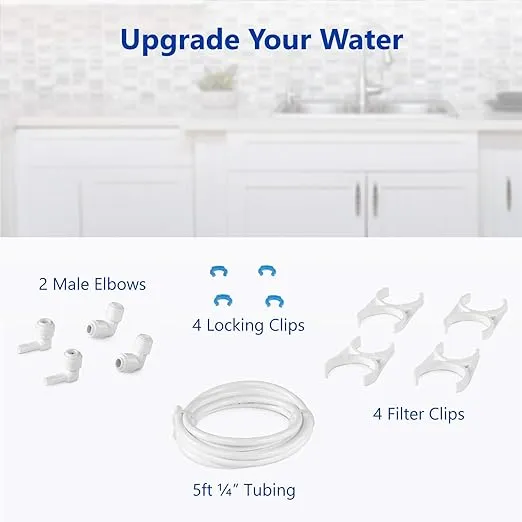 Express Water Filter Upgrade Add-On Kit for Under-Sink Reverse Osmosis Water Filter System