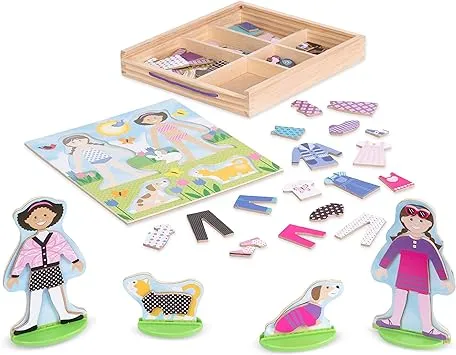 Melissa & Doug Best Friends Magnetic Dress-Up Play Set