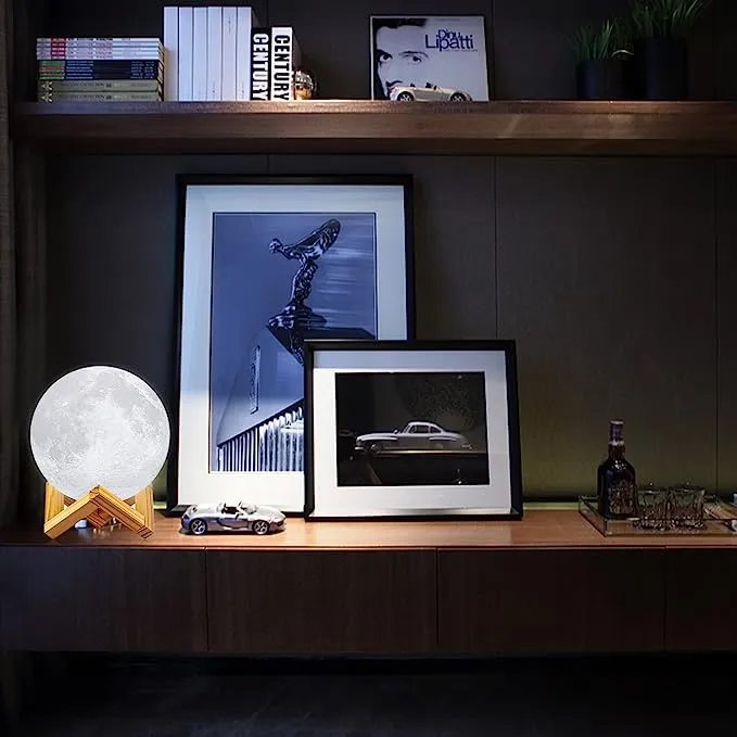 LOGROTATE Moon Lamp