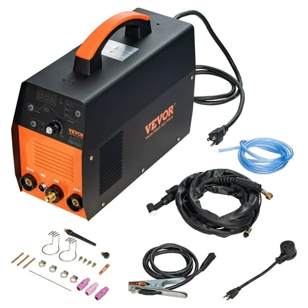 VEVOR TIG Welder 3 in 1 110V High Frequency TIG/Stick/Clean Welding Machine w/IGBT Inverter