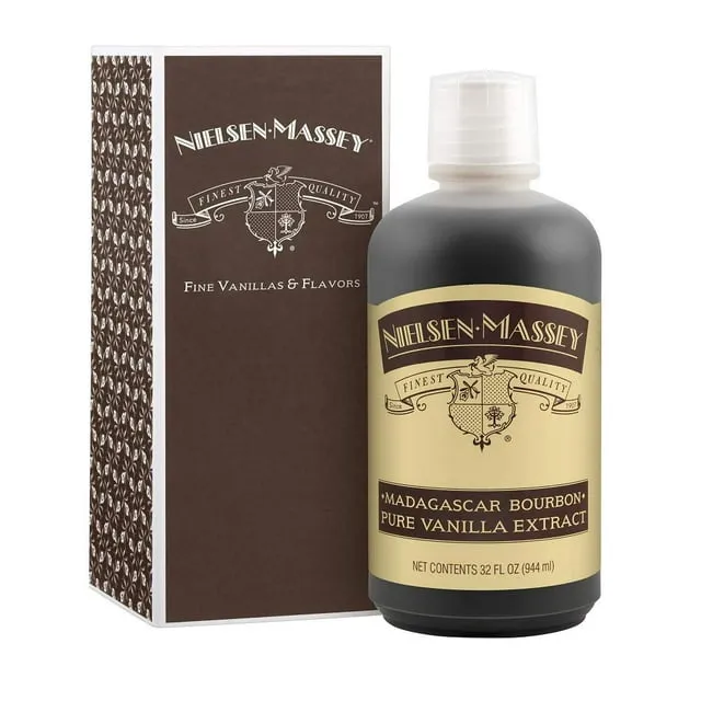 Nielsen-Massey No Sugar Added Madagascar Bourbon Pure Vanilla Extract for Baking and Cooking, 2 Ounce Bottle with Gift BoxNielsen-Massey No Sugar Added Madagascar Bourbon…