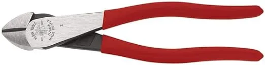 Klein Tools D248-8 High Leverage Diagonal Cutting Pliers, 8-Inch