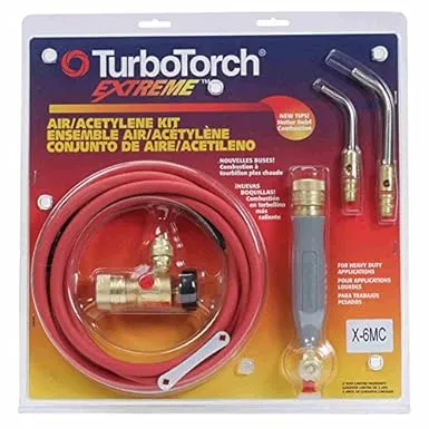 TurboTorch X-6MC Air Acetylene Torch Kit 0386-0339