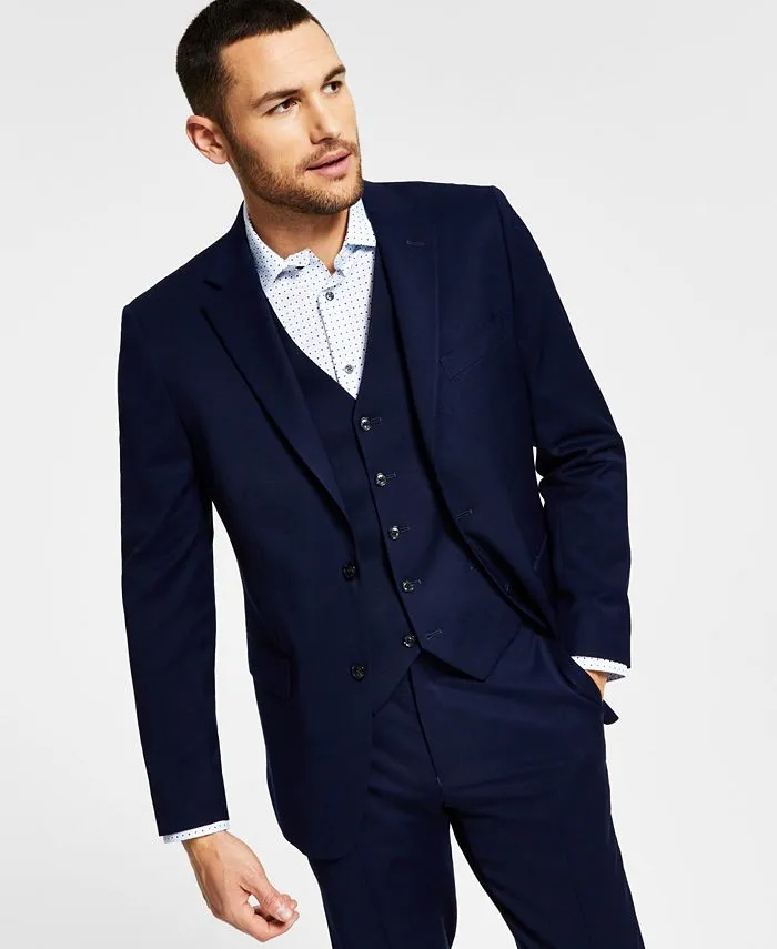 Men's Modern-Fit TH Flex Stretch Solid Suit Jacket
      
          Men's Modern-Fit TH Flex Stretch Solid Suit Jacket