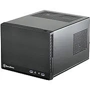 Silverstone Tek Mini-DTX, Mini-ITX Small Form Factor Computer Case with Faux Aluminum Front Panel Cases SG13B-Q