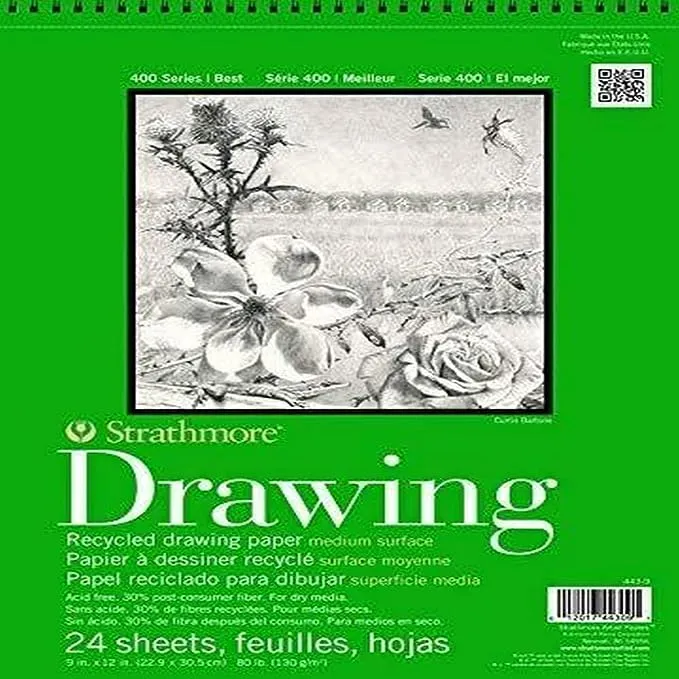 Strathmore 400 Series Recycled Drawing Pad - 11x14