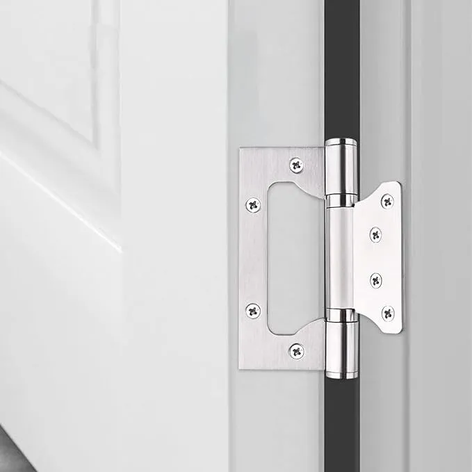 Bigwe 6 Pack Non-Mortise Door Hinges