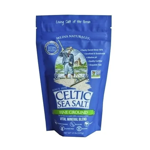 Celtic Sea Salt Bolsa resellable de tierra fina