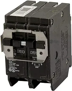 Eaton BQC220220 Plug-On Mount Type BQC Quadplex Circuit Breaker 4-Pole (2) 20 Amp 120/240 Volt