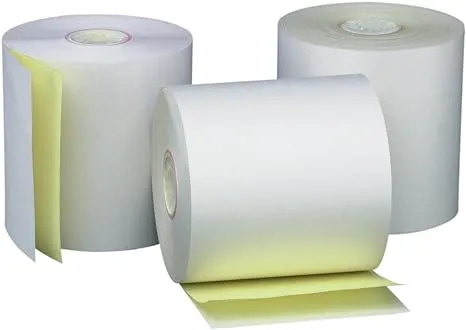 PM Company Perfection Carbonless Paper Rolls, 3" x 90', 50/Carton (07706)