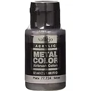 Acrylicos Vallejo 32 ml Silver Metal Color Paint