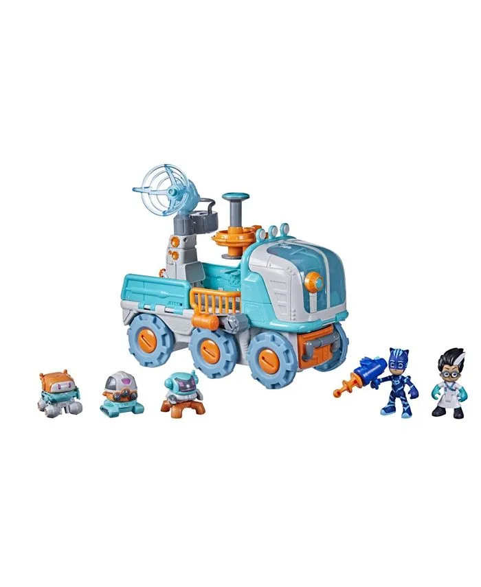 PJ Masks Romeo Bot Builder Juego de vehículos con luces y sonidos