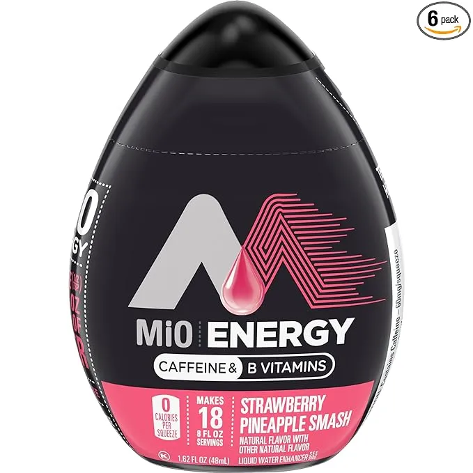 Mio Energy Pineapple Strawberry Pack of 6