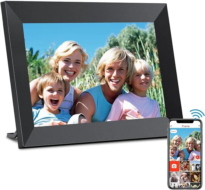 8 Inch Digital Photo Frame WiFi with1280*800 IPS LCD Touch Screen,Built-i<wbr/>n 16...