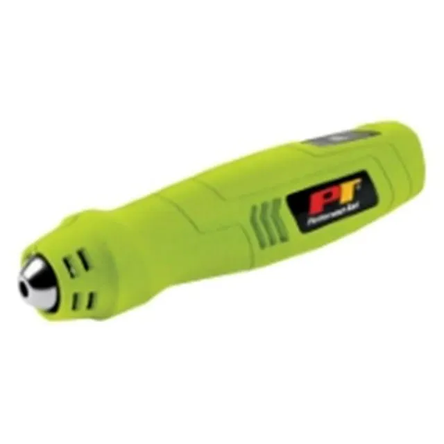 Performance Tool W2082 Compact Rechargeable Cordless Heat Gun, 600 Degree Max Output, Vinyl Wrap, Shrink Tubing, Wire Connectors, Crafts, Phone Repair