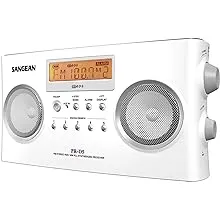 Sangean PR-D5 FM-Stereo/AM Portable Digital-Tuning Radio