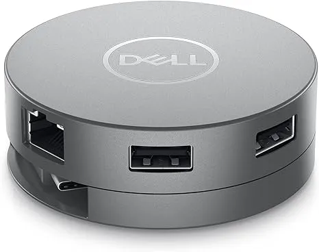 DELL DA310 Wired USB 3.2 Gen 2 (3.1 Gen 2) Type-C Silver