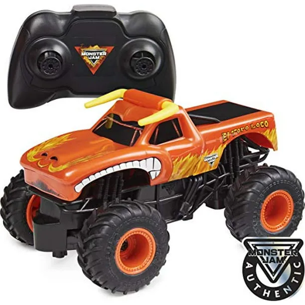 Monster Jam Official El Toro Loco Remote Control Monster Truck