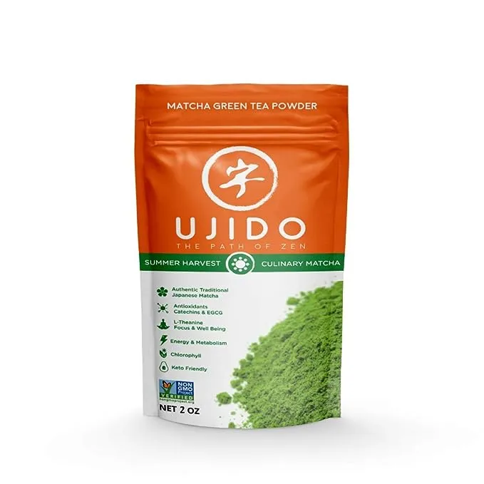 Ujido Japanese Matcha Green Tea - Summer Harvest, 2 oz