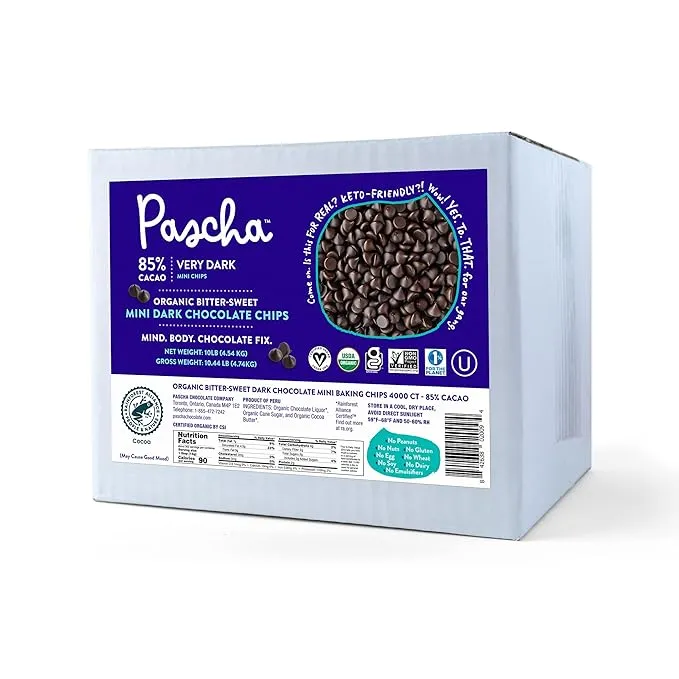 Pascha Dark Chocolate Chips Organic