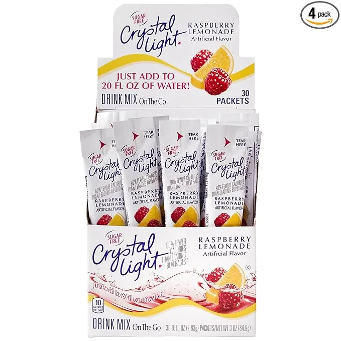 Crystal Light Drink Mix Raspberry Lemonade