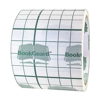 BookGuard 3" Vinyl Archival Bookbinding Book Repair Clear Tape