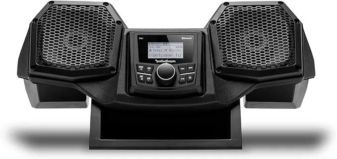 Rockford Fosgate RNGR18-STG1 All-in-One Dash Housing Stage-1 Audio System for Ranger