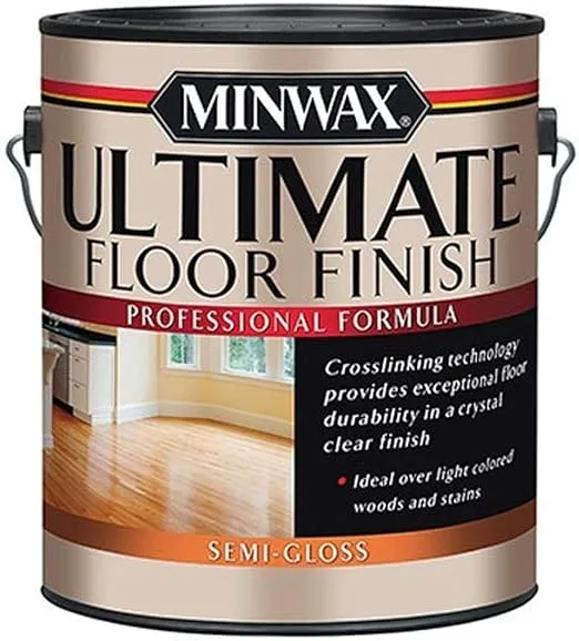 Minwax 131020000 Ultimate Floor Finish, 1 gallon, Semi-Gloss