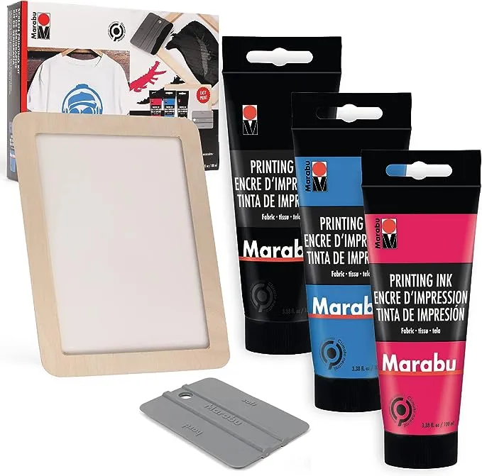 Marabu Screen Printing Kit