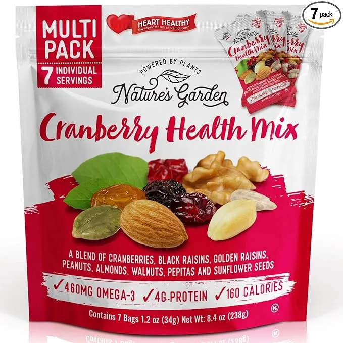 Nature's Garden Cranberry Health Mix 1.2 oz Vegan