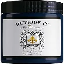 Retique It Chalk Furniture Paint by Renaissance DIY, Poly Kit, 01 Snow, 32 Ounces