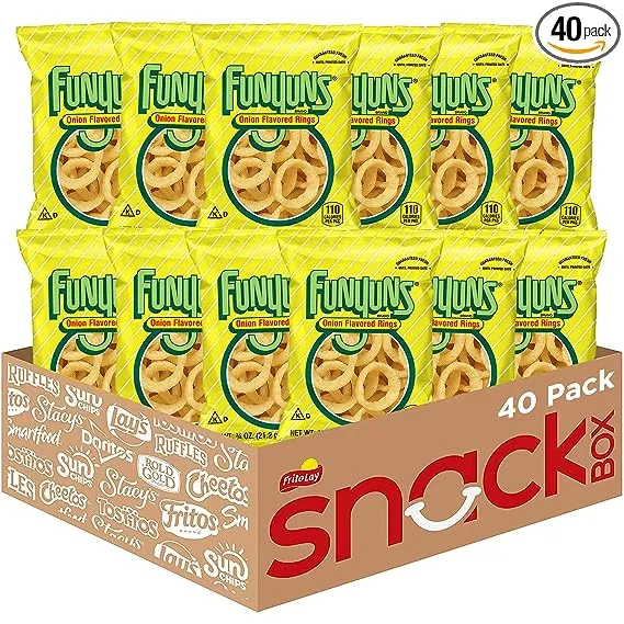 Funyuns Onion Flavored Rings, .75 Ounce (Pack of 40)