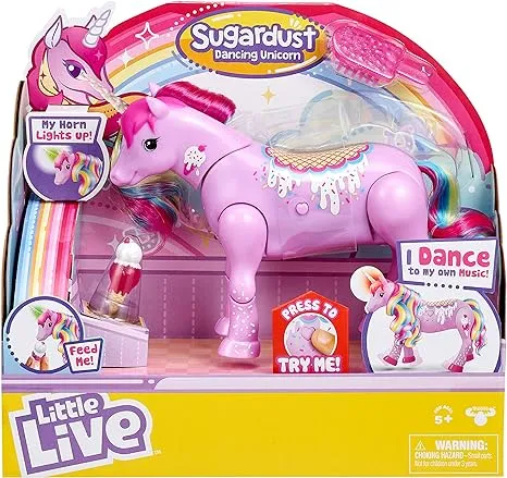 Little Live Pets Unicorn - Sugardust - Dance to My own Music!Little Live Pets Unicorn - Sugardust - Dance to My ow…