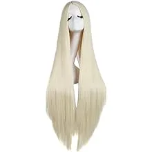 MapofBeauty 40"/100cm Natural Soft Straight Long Cosplay Wig (Light Blonde)MapofBeauty 40"/100cm Natural Soft Straight Long Cosplay Wig (Light Blonde)