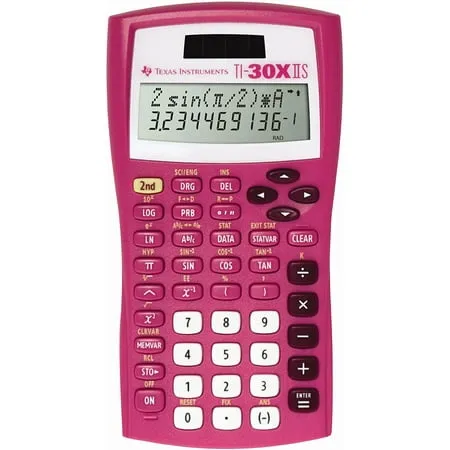 Calculadora científica Texas Instruments Naranja