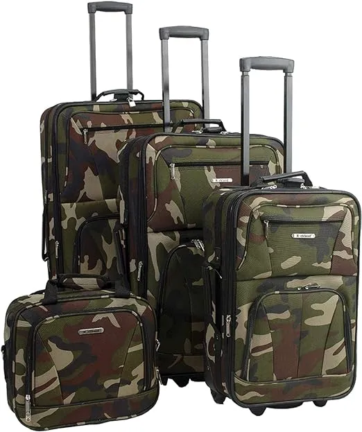 Rockland 4-Piece Luggage Set