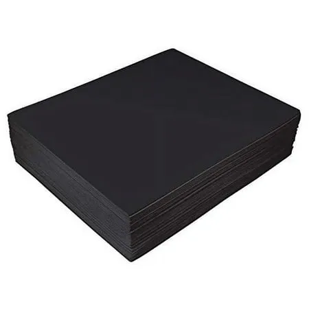 Better Office Products Black EVA Foam Sheets, 30 Pack, 2mm Thick, 9 x 12 Inch...