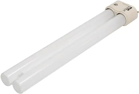 Philips 345017 – PL-L 18 W/41–18 Watt lange doppelröhrige KOMPAKT, fluoreszierendes Licht Glühbirne, 4100 K